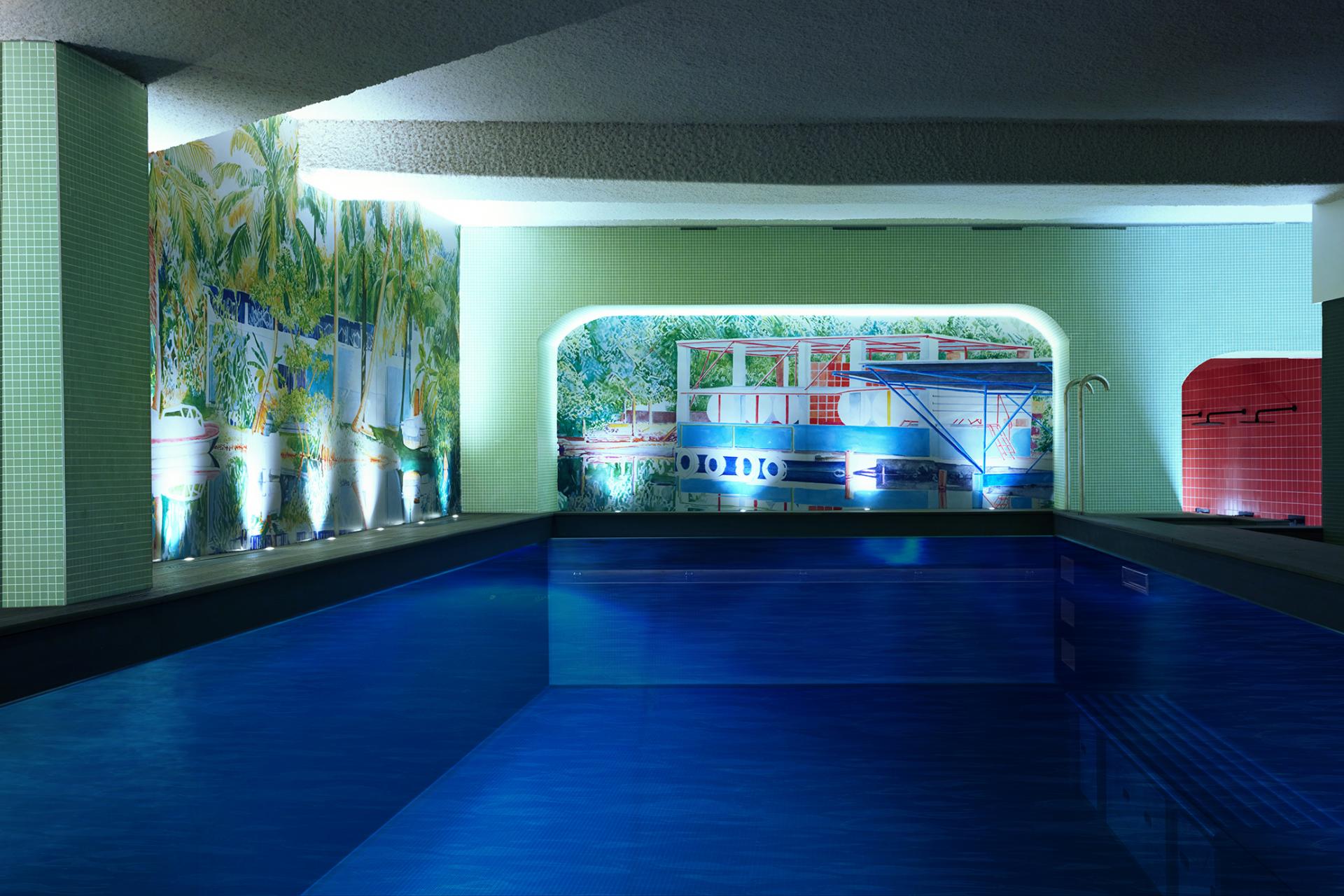 Floor -1 — Wellness centre and pool