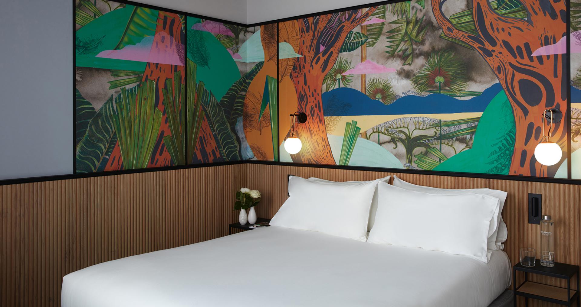 Drawing House - chambre - Paris - Montparnasse - 14e - Hôtel - Restaurant - Brunch