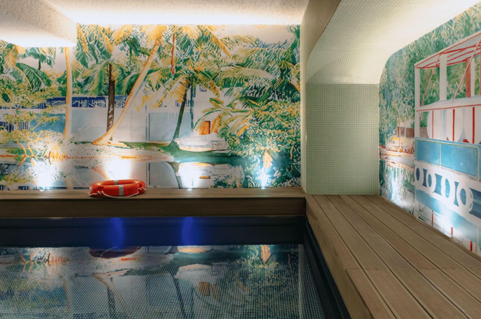 Drawing House - Swimming pool